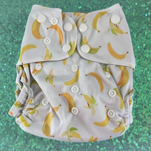 Simple Being Reusable Cloth Diapers- 6 (Foodie) - Picture 8 of 9